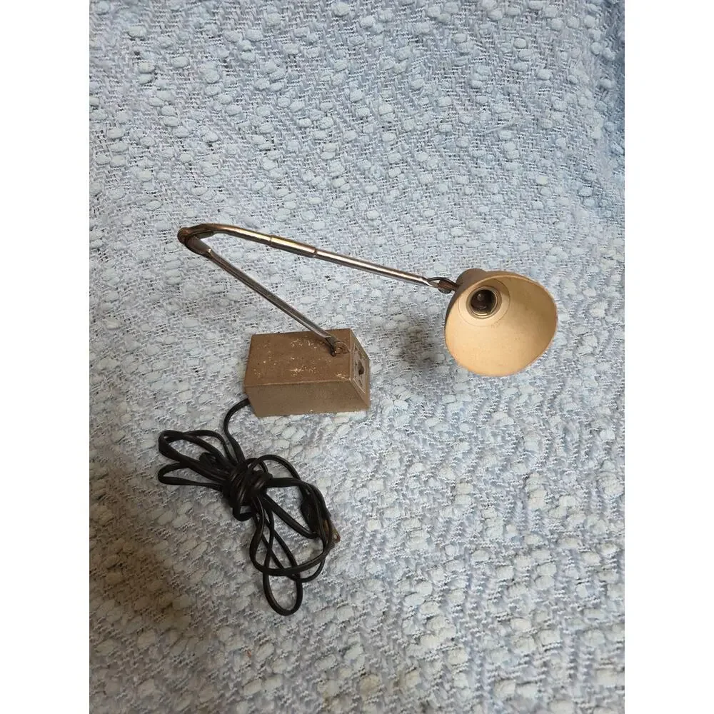 Vintage TENSOR Articulating Mini DESK LAMP‎ 1960s New York USA B3